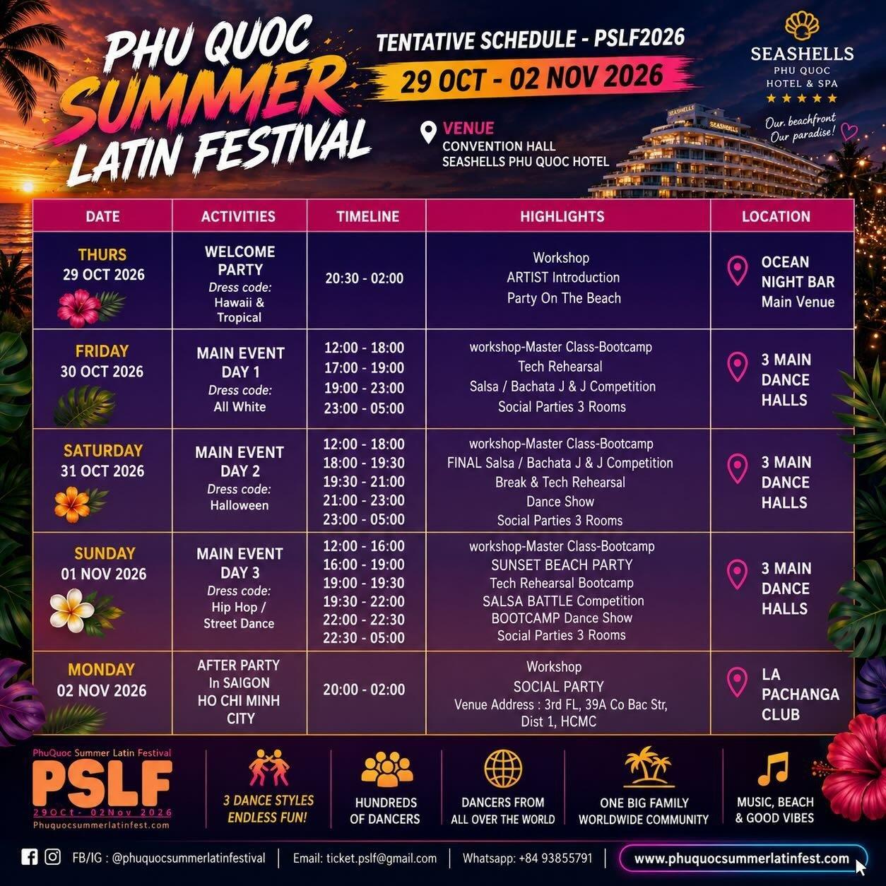 Phu Quoc Summer Latin Festival 2026